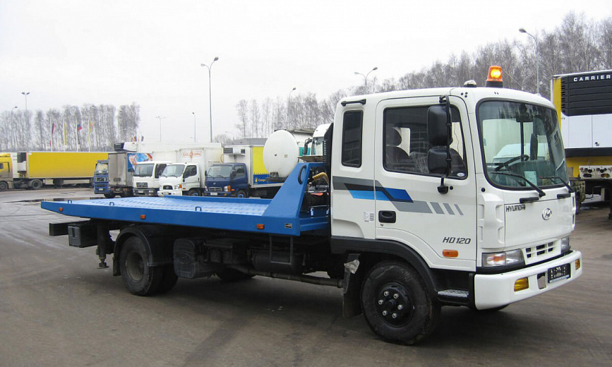 Грузовой эвакуатор Hyundai HD120 в Алматы